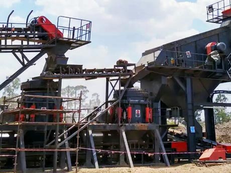 无锡时产200吨花岗岩破碎制砂项目